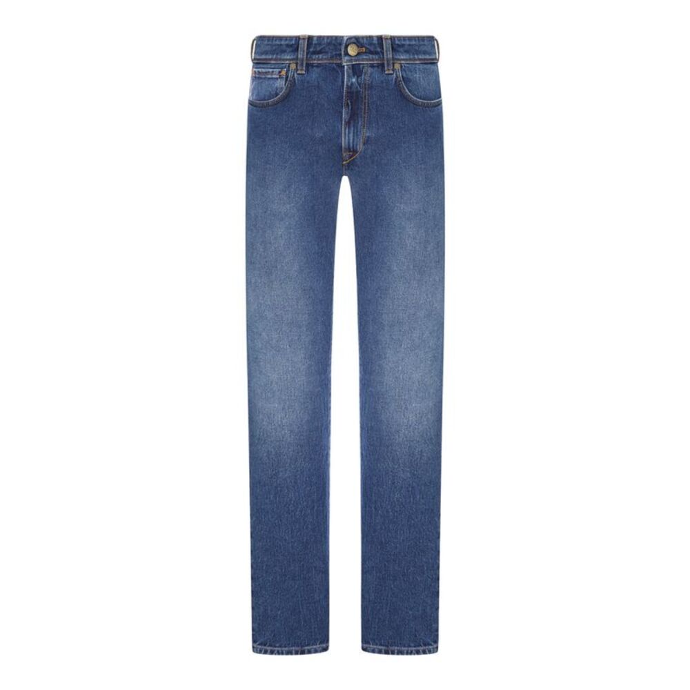 Incotex Men Straight Leg Denim Jeans